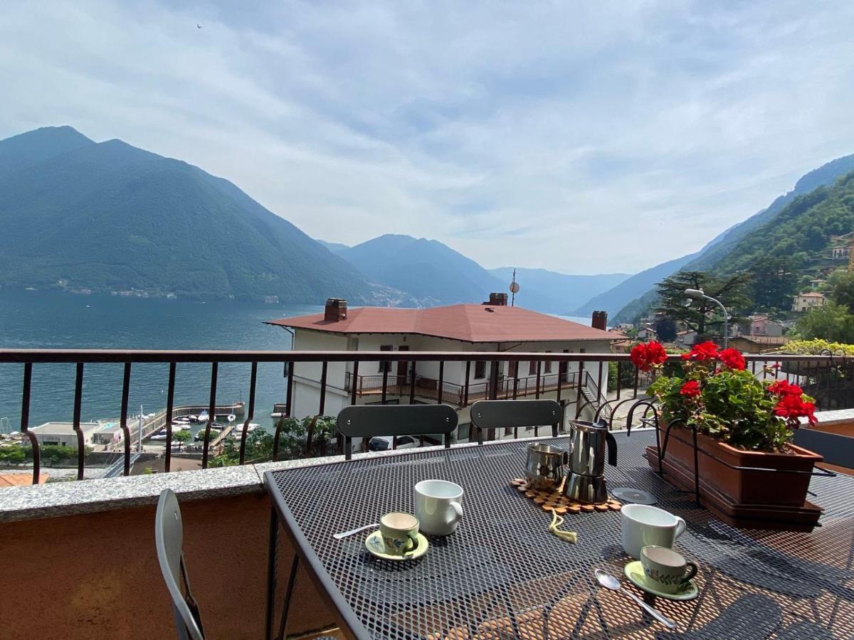 Geranium Home Lake Como Argegno Bagian luar foto