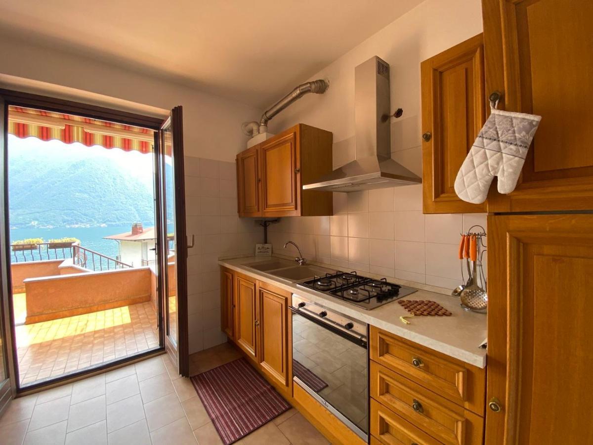 Geranium Home Lake Como Argegno Bagian luar foto