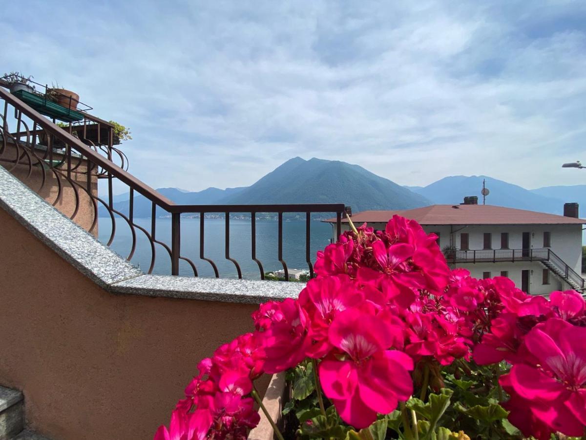 Geranium Home Lake Como Argegno Bagian luar foto